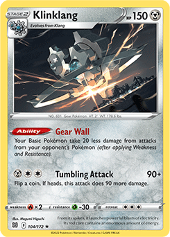Klinklang Hp 140 Holo #73 Pokemon Card 2016 | eBay