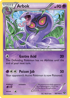Arbok XY TCG Card Database