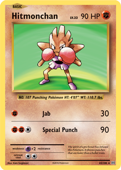 Hitmonchan | XY—Evolutions | TCG Card Database