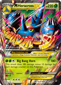 M Heracross-EX | XY—Furious Fists | TCG Card Database