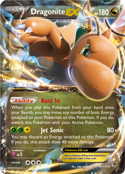 2025新入荷 Dragonite-EX Database Card TCG | Fists XY—Furious | カードファイト!! ヴァンガード