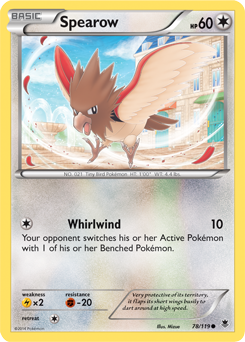 Spearow | XY—Phantom Forces | TCG Card Database