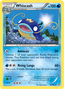 Whiscash | XY—Primal Clash | TCG Card Database
