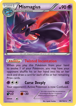 Mismagius | XY–BREAKthrough | TCG Card Database