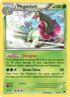 Meganium | XY—BREAKpoint | TCG Card Database