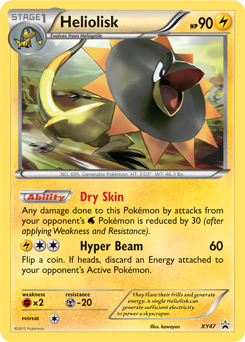 Heliolisk | XY—Promo | TCG Card Database