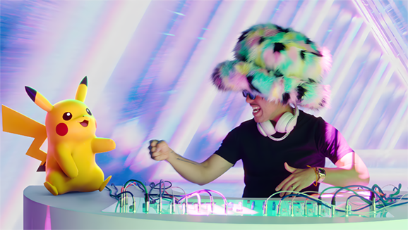 Pikachu fait une apparition dans le clip de la chanson de Jax Jones, « Never Be Lonely »