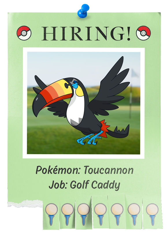 Toucannon the Golf Caddy