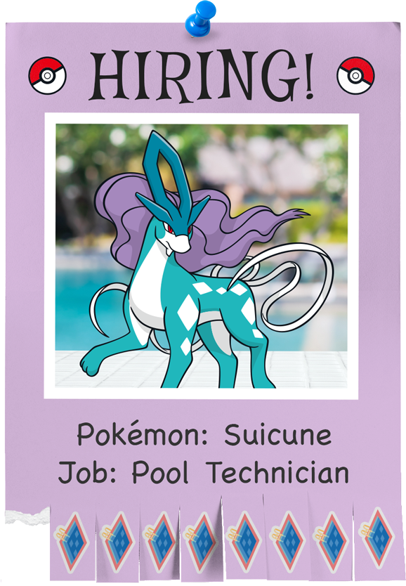 Suicune the Pool Technician