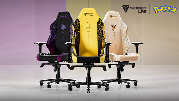 The Secretlab Pokémon Collection Invites You to Seize Your Throne