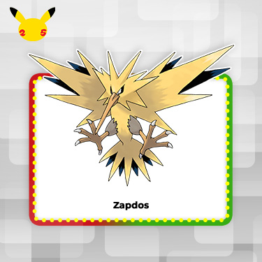 Kanto PokeDex Challenge: Zapdos