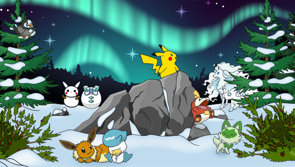 Celebrate the Holidays with Pokémon