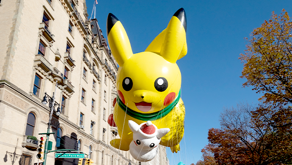 See Pikachu in the 2020 Macy’s Thanksgiving Day Parade