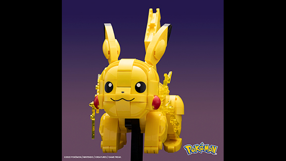 Get Moving with Mattel’s MEGA Pokémon Motion Pikachu Building Set