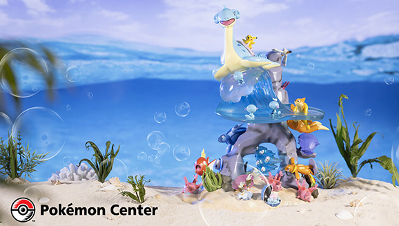 See the New Ocean of Friendship Statue at Pokémon Center