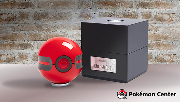 Cherish Ball Replica by The Wand Company Debuts at the Pokémon Center