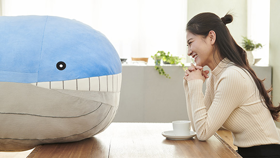 Preorder a Jumbo Wailord Plush at the Pokémon Center