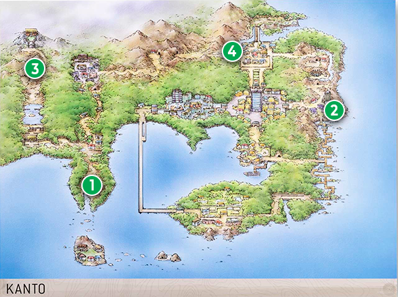  Pokemon GO World Map