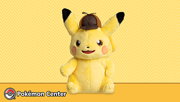 New Detective Pikachu Plush Available Now at Pokémon Center