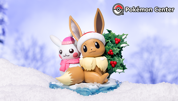Celebrate Winter with Eevee at Pokémon Center