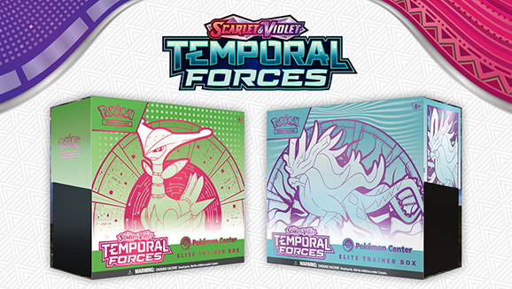 Preorder Pokémon TCG: Scarlet & Violet—Temporal Forces at the Pokémon Center