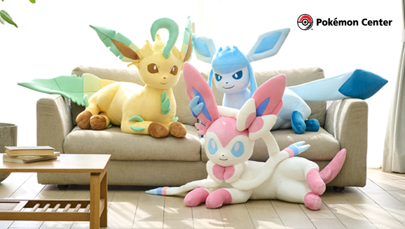 From the Pokédex to Your Room—Add More Eevee Evolution Plush to Your Collection
