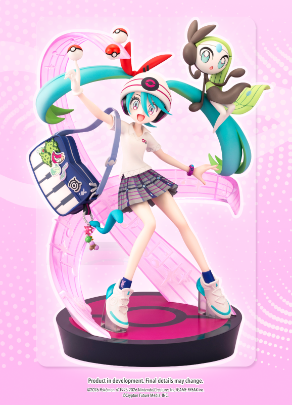 Preorders Open for Kotobukiya's Project VOLTAGE Hatsune Miku and Meloetta Figure | Pokemon.com Preorders Open for Kotobukiya's Project VOLTAGE Hatsune Miku and Meloetta Figure | Pokemon.com
