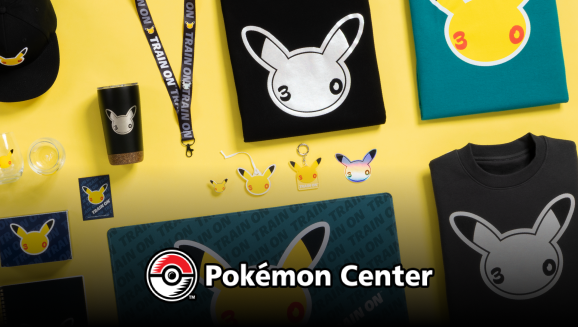 Kick Off Pokémon’s 30-Year Collection with Pokémon Center Goodies