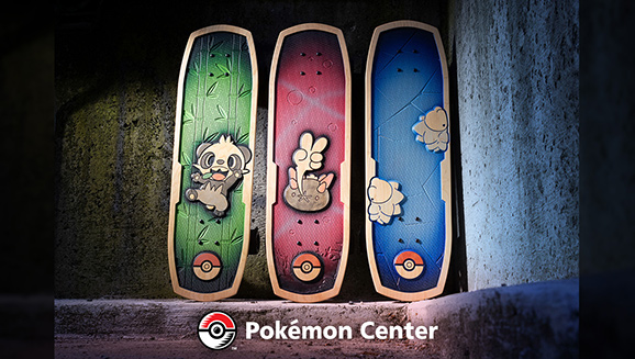 Pokémon Center × Bear Walker: Pancham Skateboard