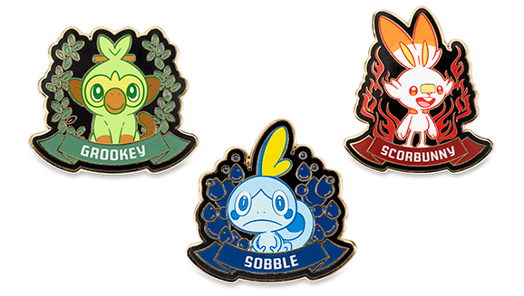 Get Grookey, Scorbunny, and Sobble Gear in New Galar Collections at the Pokémon Center