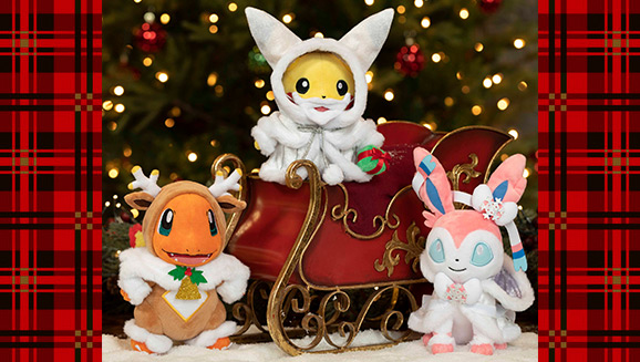 Plush, Train Cars, and More Holiday Surprises at the Pokémon Center