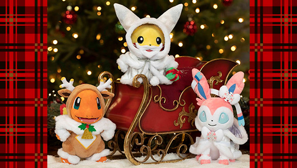 Pokemon christmas sales plush