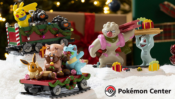 The Pokémon Center Welcomes 2021 Holiday Season with Winter Wonders
