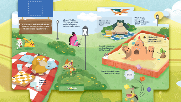 Learning is Fun with Pokémon Primers: Colors and Pokémon Primers: Shapes