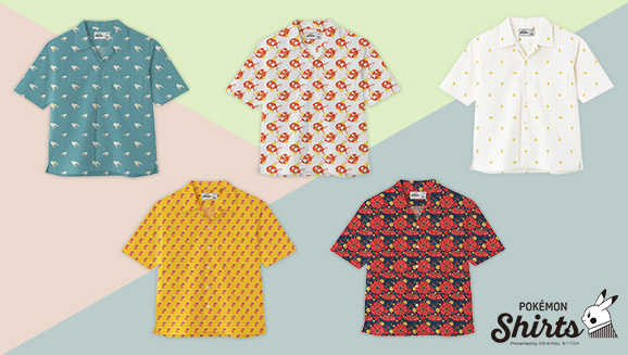 Pokémon Shirts Now Available in the United States