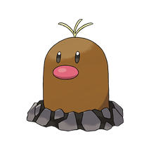 Diglett - Diglett de Alola