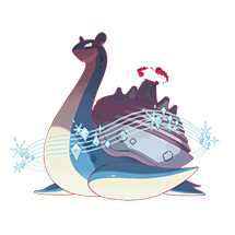 Dex Latina - #lapras #gengar #kingler #shiny #gigantamax #gigamax #pokemon  #kanto #galar