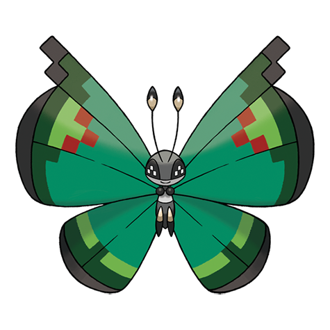 Garden Pattern Vivillon