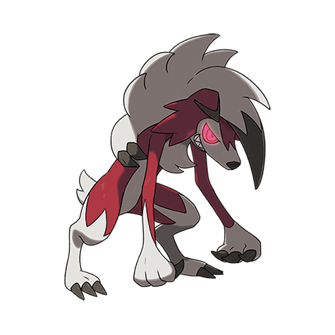 Midnight Form Lycanroc