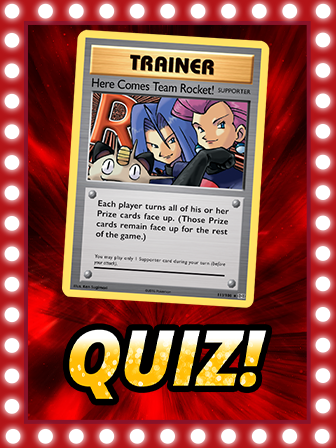 Take the Team Rocket Pokémon TCG Quiz