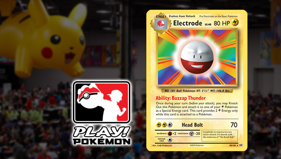 Errata for Electrode in Pokémon TCG: <em>XY—Evolutions</em>