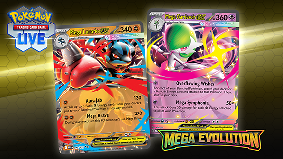 Conquer the Battle Pass with Mega Lucario ex and Mega Gardevoir ex