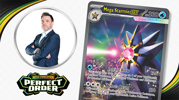 Build a Mega Starmie ex Deck from Pokémon TCG: Mega Evolution-Perfect Order