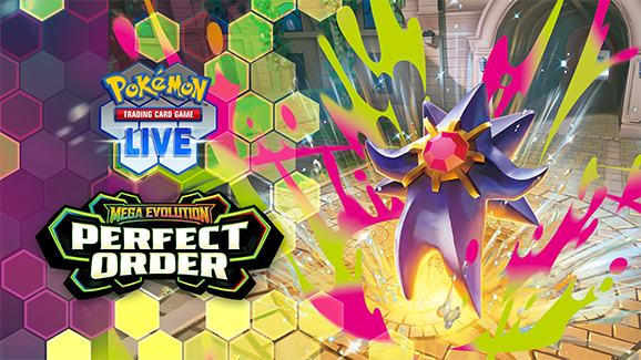Mega Evolution—Perfect Order Is Now Available in Pokémon Trading Card Game Live - Pokemon.com image