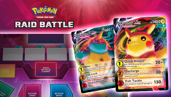 New Pokémon TCG Raid Battles Let You Battle Big Boss Pokémon Together