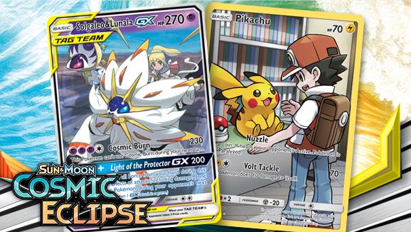 Team Pokemon Gx And More In The Pokemon Tcg Sun Moon Cosmic Eclipse Expansion Pokemon Com