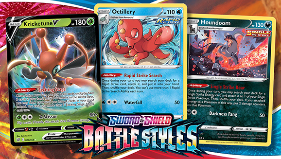 Pokémon V & VMAX Cards of Pokémon TCG: Battle Styles Part 3