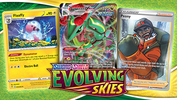 Rayquaza VMAX Sword & Shield—Evolving Skies Deck Strategy: Charge Ahead with Flaaffy
