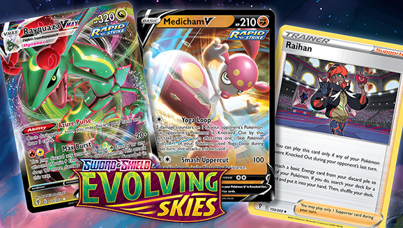 Expansion Collection Card Toys, Shieldevolving Skies