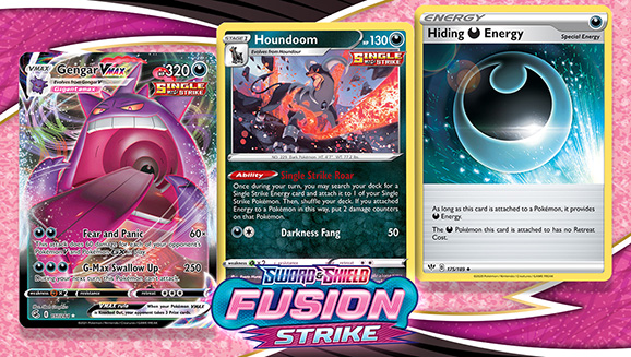 Gengar V and Gengar VMAX Pokémon TCG: Sword & Shield—Fusion Strike Deck Strategy